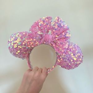 🚨Pink Iridescent Minnie Ears